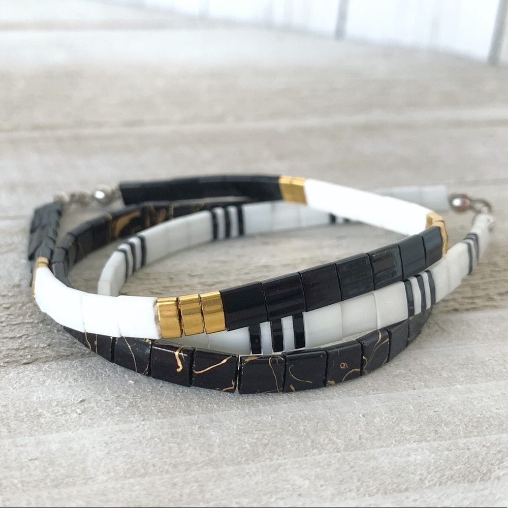 Cairo - Stretchy Tile Bracelet